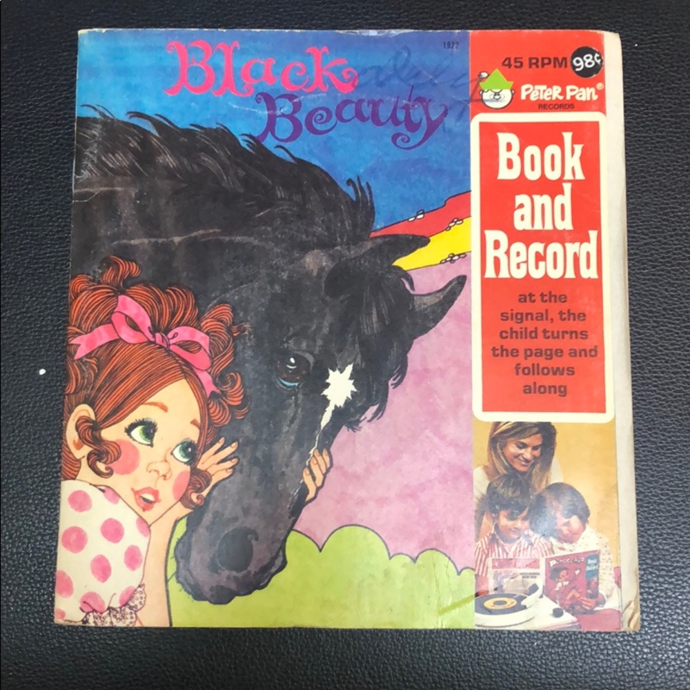Peter pan records: black beauty book & record